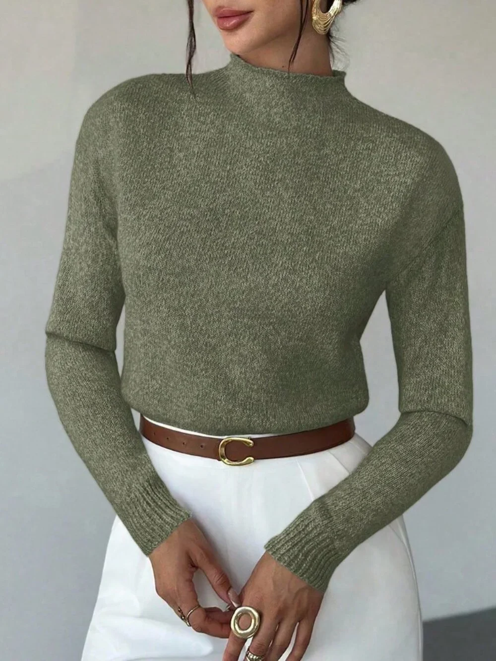 MODA ME COUTURE these olive